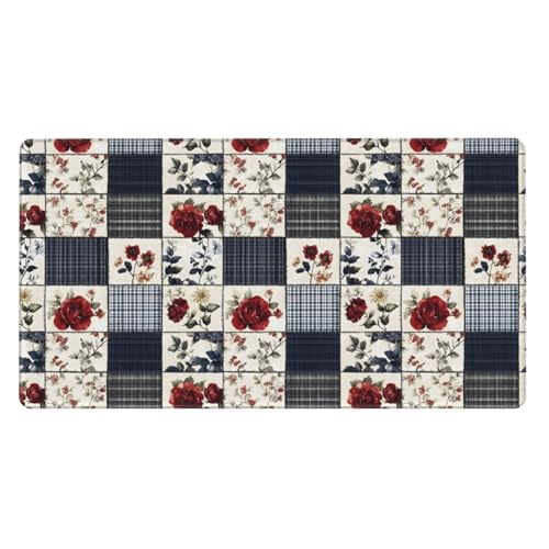 Grand tapis de souris floral pour sublimer votre bureau de télétravail