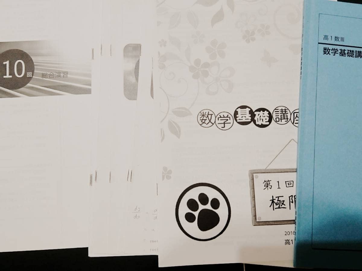 数学基礎講座Ⅲ 岩崎・亀井先生 テスト 解説 16年 難関大 確認