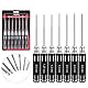 INJORA RC Schraubendreher Schlüssel Werkzeug 7PCS, RC Auto Reparatur Werkzeugsatz,0.9, 1.27, 1.3, 1.5, 2.0, 2.5, 3.0mm Sechskant Inbus Schraubendreher Sets für RC Modell Auto Hub Schrauber Drohne Boot