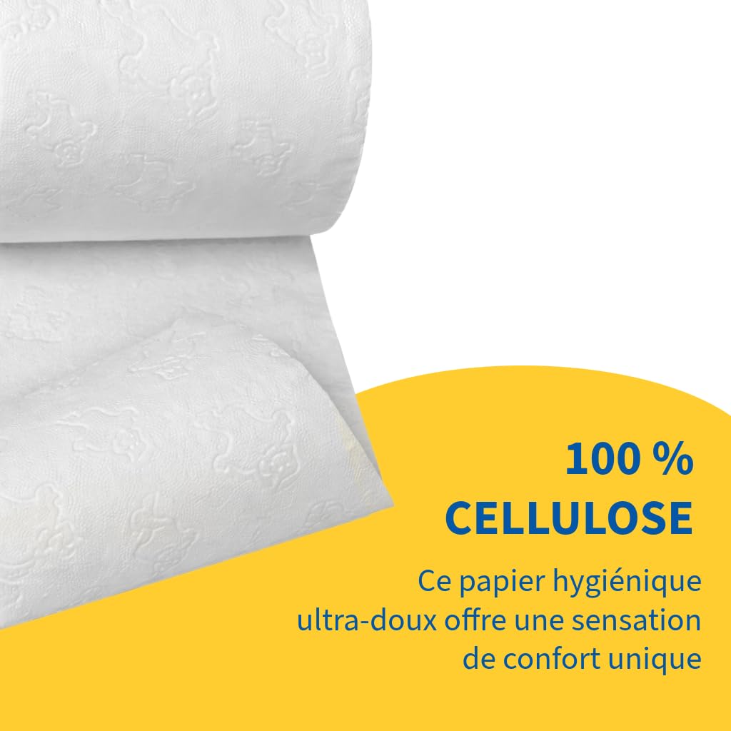 Carta Igienica 216 Rotoli | Carta Igienica a 2 Veli Super Morbida 18 Confezioni da 12 Rotoli
