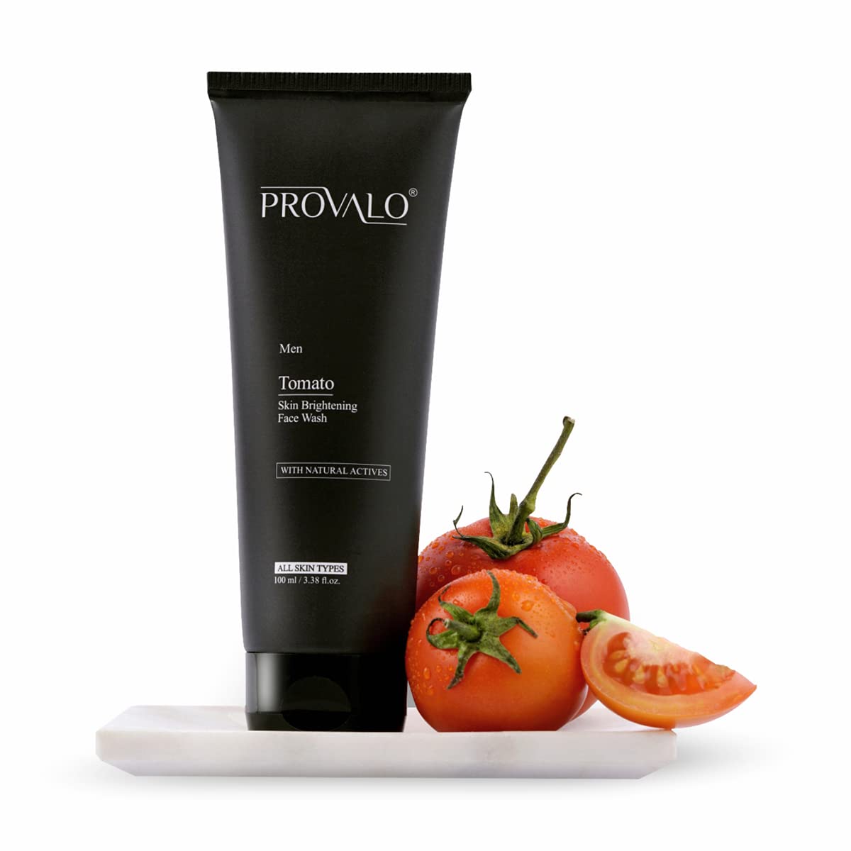 PROVALOTomato Natural Face wash For Glowing, Brightening And Radiant Skin | Face Wash For Men | For Oily, Acne Prone and Dry Skin (100 ml)