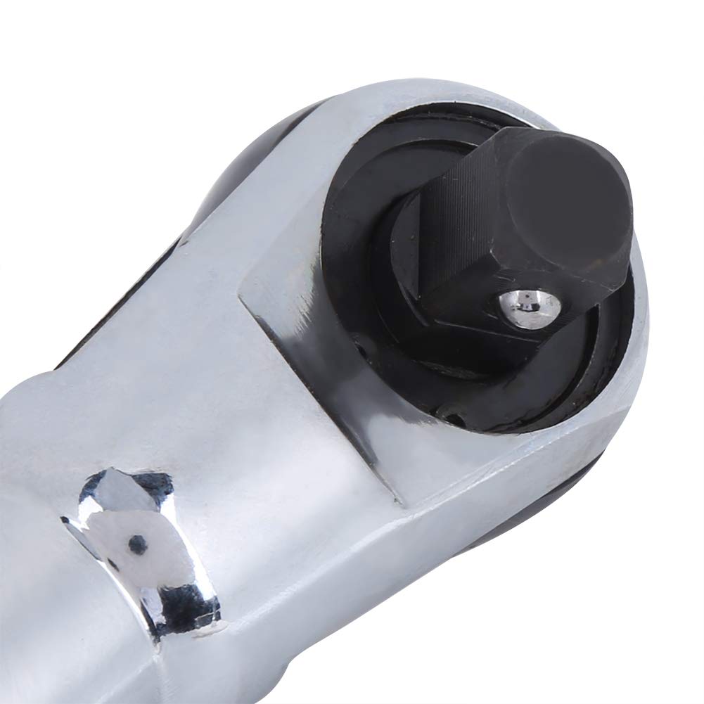 Cacciavite a cricchetto pneumatico da 1/2 pollice, chiave a bussola con attacco G1/4 pollice e connettore giapponese, corpo in acciaio inox, elevata coppia e design compatto per