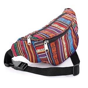 Bumbag Waist Fanny Pack Running Belt, Men Women Unisex Bum Bag Adjustable Belt for Outdoors Workout Hiking Gifts for Men…