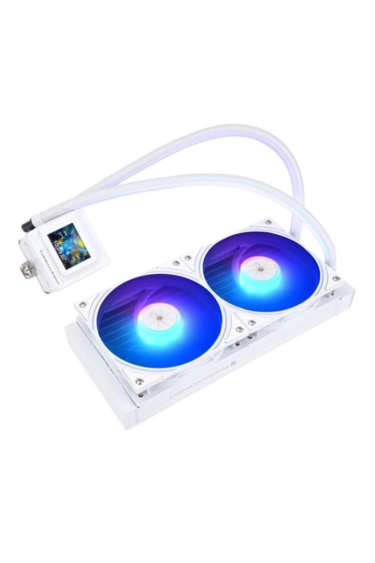 ThermalRight Frozen Warframe 240 SE ARGB White Refroidisseur liquide pour processeur compatible Intel-AMD Blanc 240 mm