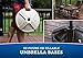 US Weight Patio Umbrella Base, Durable Outdoor Umbrella Base for Pairing with Patio Tables, Accommodates 1.0