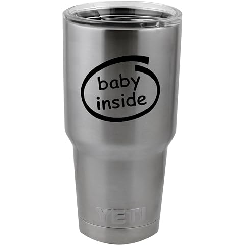 Zodiac Sign Pisces Script Writing Silhouette Vinyl Sticker Decal for Yeti Mug Cup Thermos Pint Glass (4