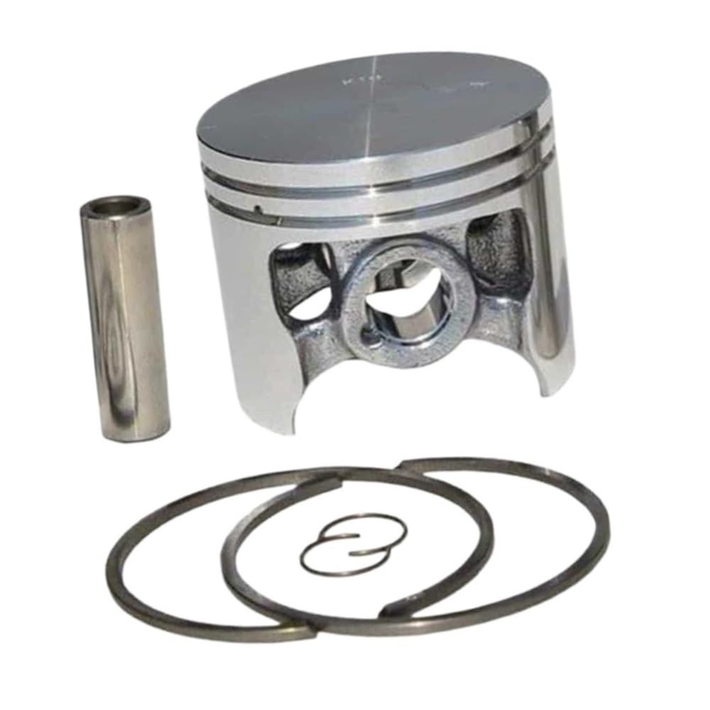Piston Kit 50mm Fit for Ms440 ST 044 Chainsaws Cylinder Assy Kolben Ring 12mm Pin Circlips Assembly Rebuild Parts 11280302015(GE Kit)