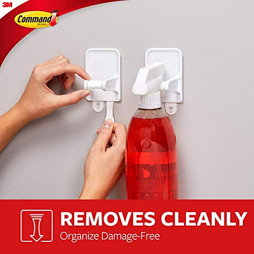 Command Spray Bottle Hangers Value Pack, 2-Hangers, 4-Large Strips (17009-Hw2Es) (2) #TOP5