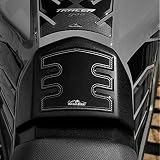 Resin Bike Naklejki motocyklowe kompatybilne z Yamaha Tracer 900 i 900 Gt 2018 2020. Ochrona obszaru zbiornika zbiornika spoczywa przed uderzeniami i graffi. Naklejka 3D żywica do wszystkich odcieni
