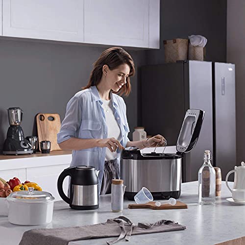 (Renewed) Lifelong Atta and Bread Maker for Home 550 Watt 19 Pre-Set Menu with Adjustable Crust Control, 3 Crust Colours… - Image 4