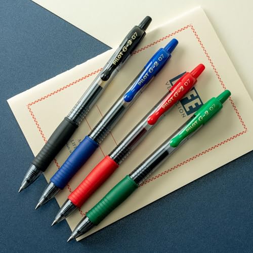 PILOT G2 Premium Gel Ink Pens, Fine Point 0.7mm, Multi-Color, 8 Count - image 5