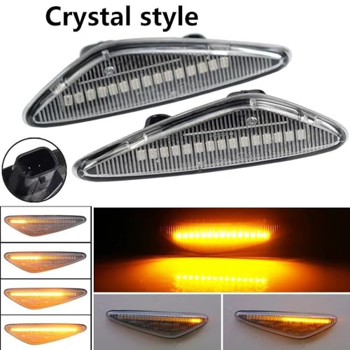 Accesorios coche con luces estilo intermitente y óptica cristal de alta resistencia 2