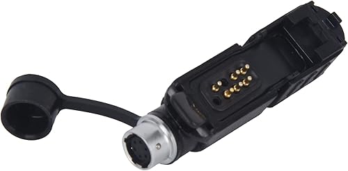 Miniatura 6 de xpr3300e xpr3500e xpr 3300e 3500e auricular QD de liberación rápida de desconexión rápida con micrófono PTT compatible con Motorola Radio (negro,