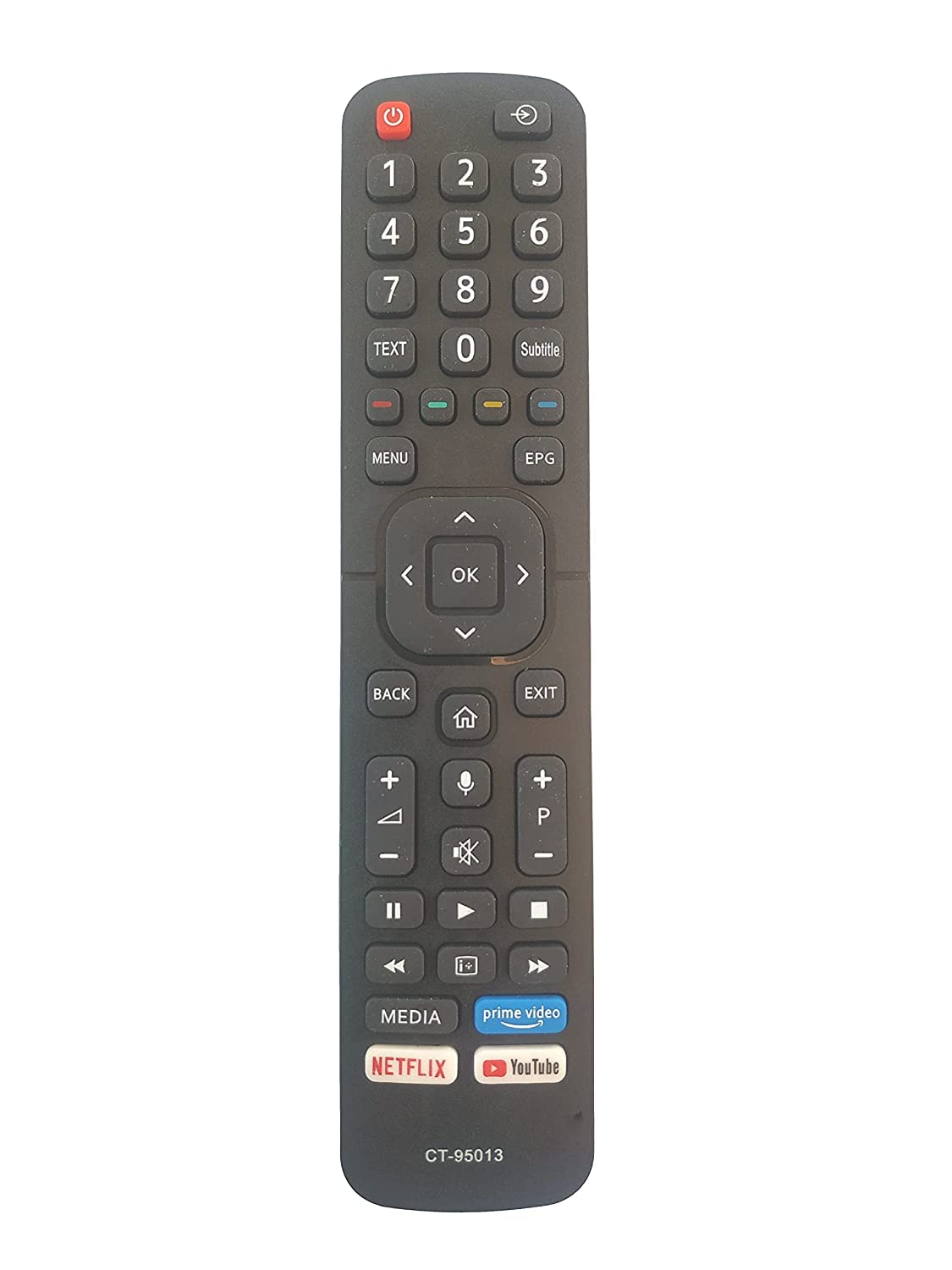BhalTech CT-95013 CT 95013 LED Smart TV Remote Control with YouTube Prime Vedio Netflix Fucntion [Non-Voice] (Without Voice Function) Compatible for to.Shiba Tv Remote (B0BR8C1HM8) Amazon Price History, Amazon Price Tracker