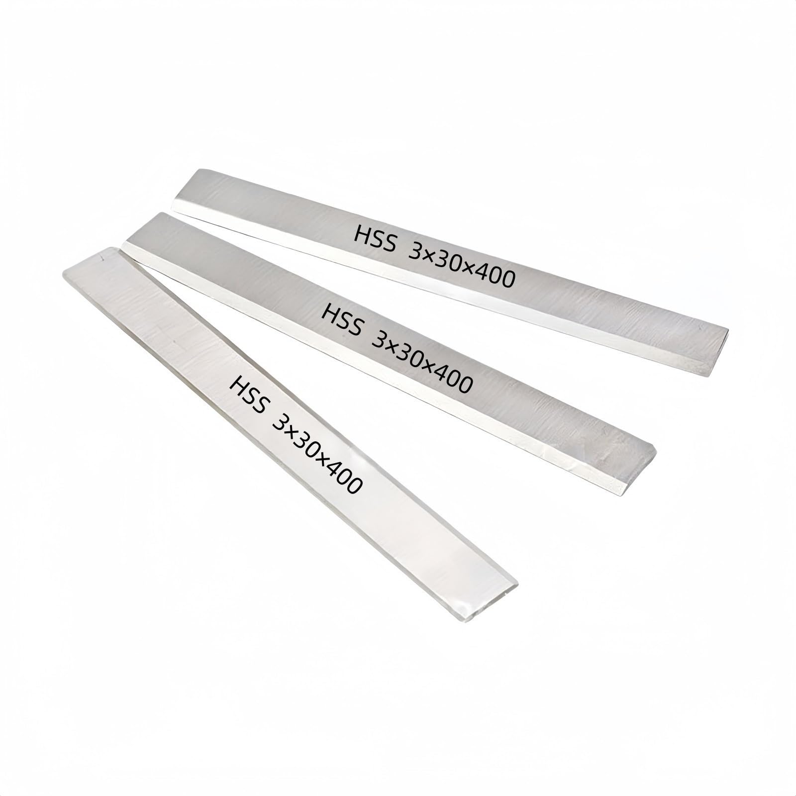 Cuchillas Cepillo HSS – 3×30×400mm Acero Rápido Para Cepillo Eléctrico – Cuchillas De Repuesto Para Madera Dura – 3 Pieza