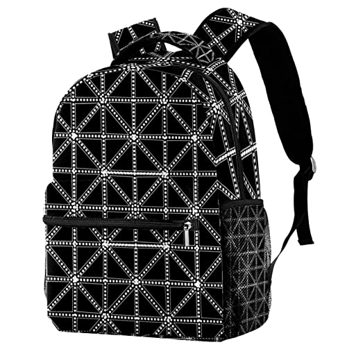Sac à dos de voyage décontracté léger homme femme motif floral Couleur 7
