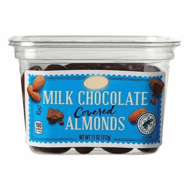Amazon.com : Milk Chocolate Covered Almonds, 10 oz, Fair Europeon