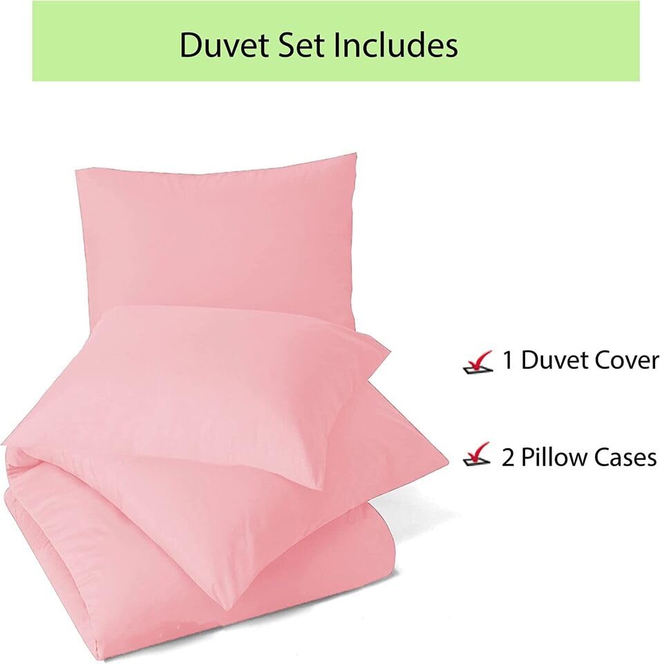 Ev Dekor®Bedding Double Blush, Pink - Image 4