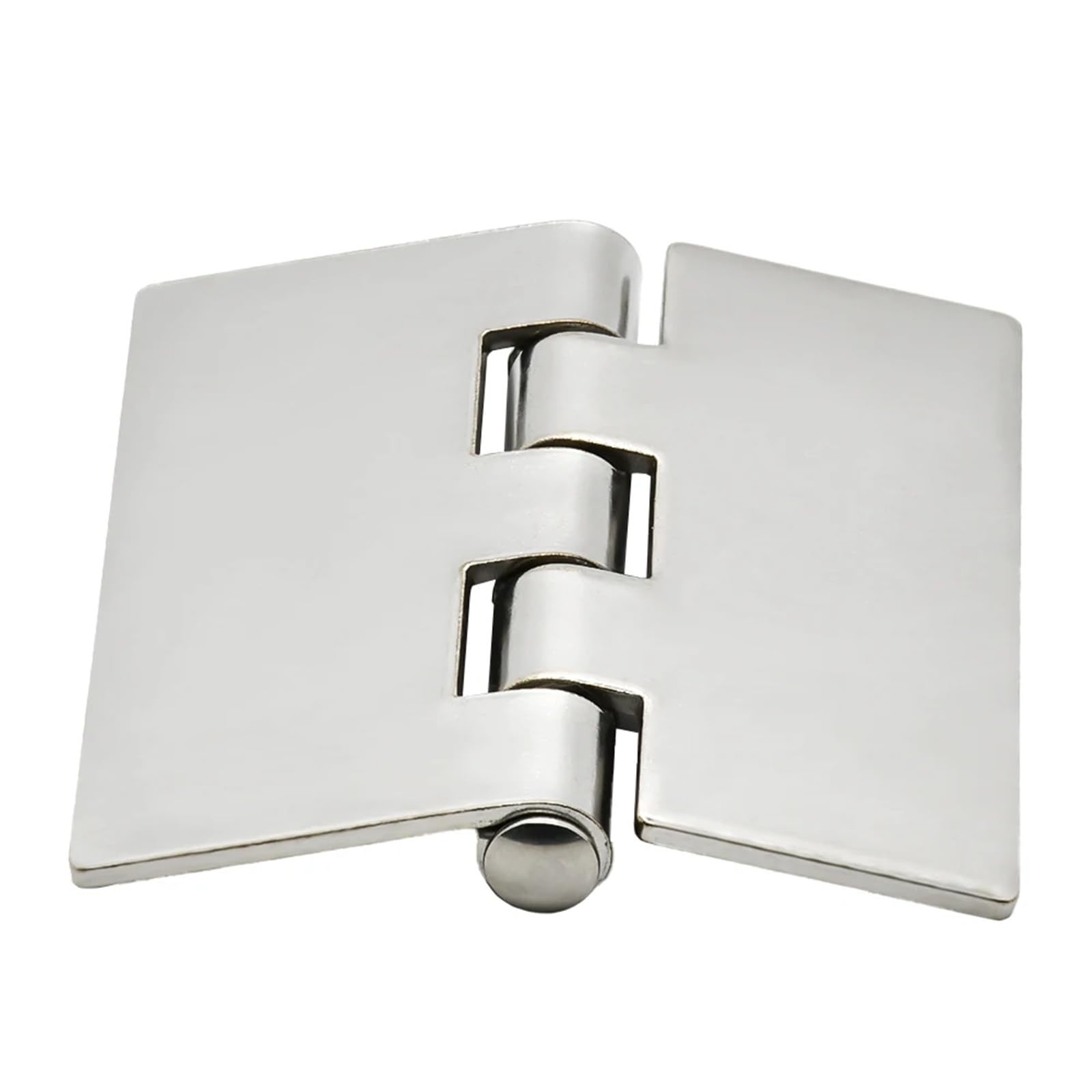 Charnière soudée pour porte lourde d'armoire avec âme plate 65 mm