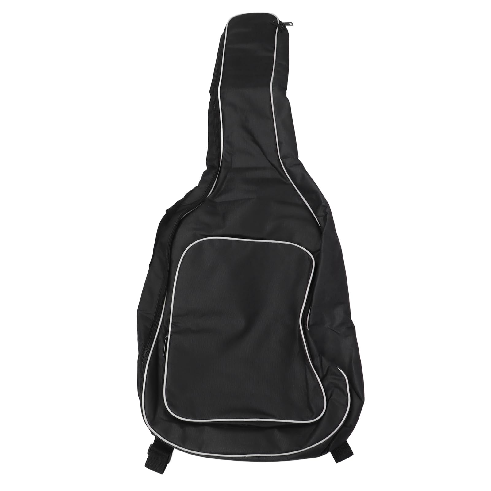 Housse guitare folk Pilipane blanche pour transport avec double sangle - 8