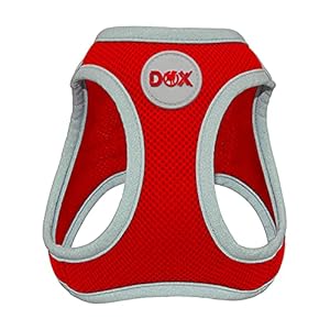 DDOXX Harnais Chien en Air Mesh Réfléchissa...