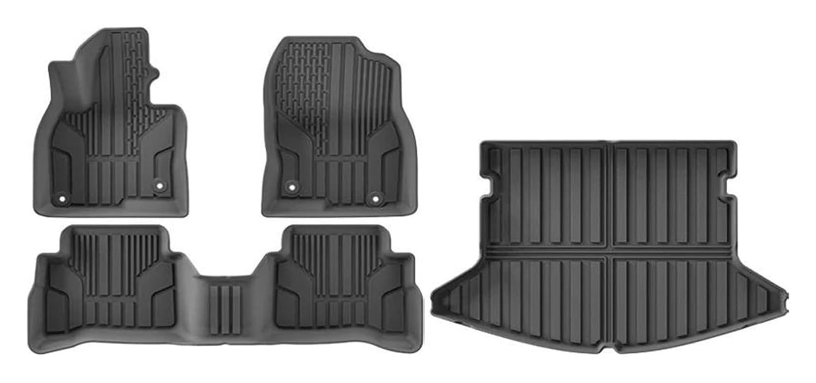 Tapis de sol Mazda CX-5 coffre voiture TPE 2017-2025 - 4