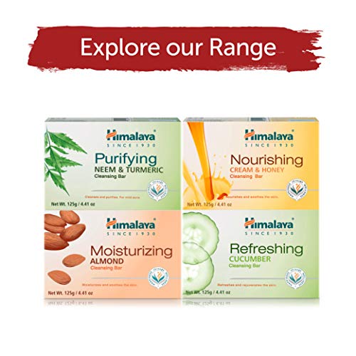 Himalaya Moisturizing Almond Cleansing Bar, Face And Body Soap For Soft Skin,4.41 Ounce (Pack Of 6) #TOP5