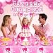 Imagen de Kooterfun Juego de vajilla de fiesta para niñas rosas