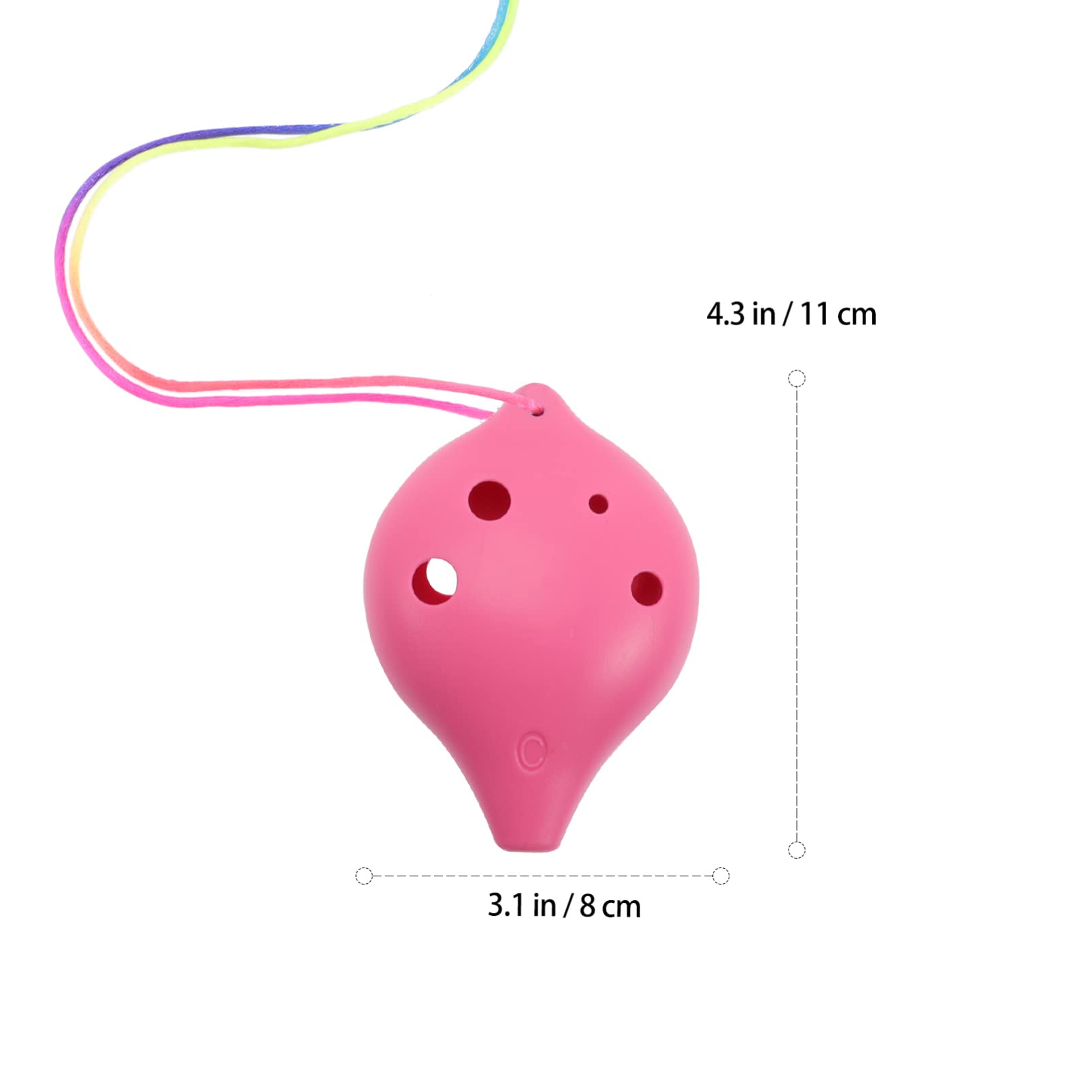 BESPORTBLE Beginner Wind Instrument for Practice Durable and Lightweight Design Easy to Play and Store for Beginners Accessories Included Random Color