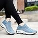 YWLINK Zapatillas De Mujer Talla Grande Zapatos De Punto Transpirables De Malla...