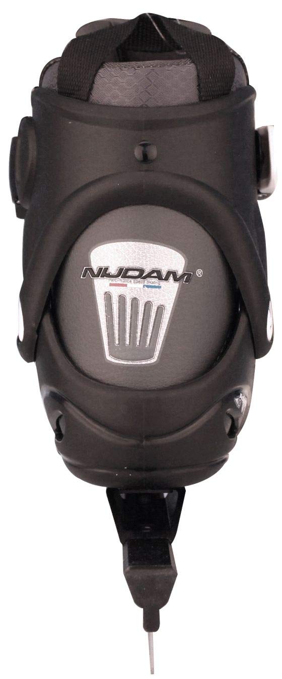 Schreuders Sport Kids Nijdam Polyamide Verstelbare Semi-Softboot IJshockeyschaatsen - Zwart/Antraciet/Rood, Maat 34-37