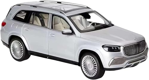 Modelo Maybach GLS 600 Silver Metallic con techo solar 118 de Paragon Models PA-98401
