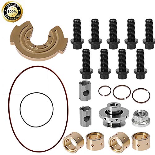 Turbocharger Rebuild Kit Replacement For Ford 6.0 L Powerstroke Upgraded Garrett Gt3782Va Turbo #TOP6