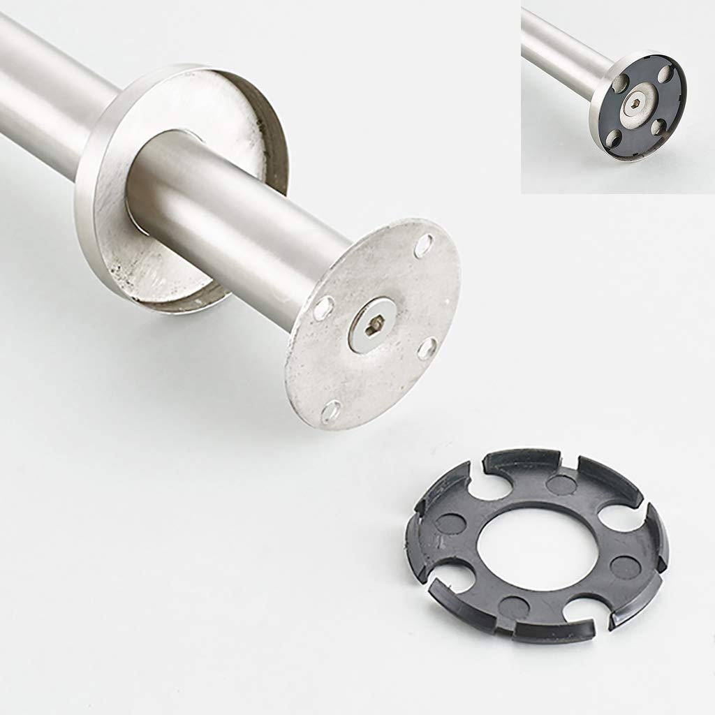 Maniglione Grab Bar Antiscivolo 304 in Acciaio Inox Supporto per la Sicurezza Corrimani Supporto per appoggio per WC/Doccia Bagno Forniture sicure Anziani/Aiuto per disabili