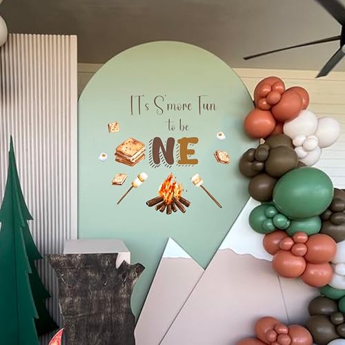 Vinilo Decorativo It's S'More Fun para Primer Cumpleaños miniatura 5