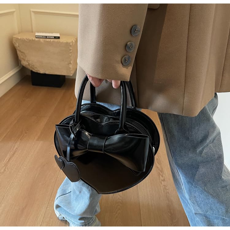 Cute Heart Purse for Women, Trendy Shoulder Bag Y2k Coquette Handbag Cutecore Handbag Crossbody Bag Gift for Women4