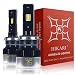 HIKARI LED Headlight Bulbs Conversion Kit-H7, 2019 New Gen of HIKARI, Adjustable Beam, 9600lm 6K Cool White