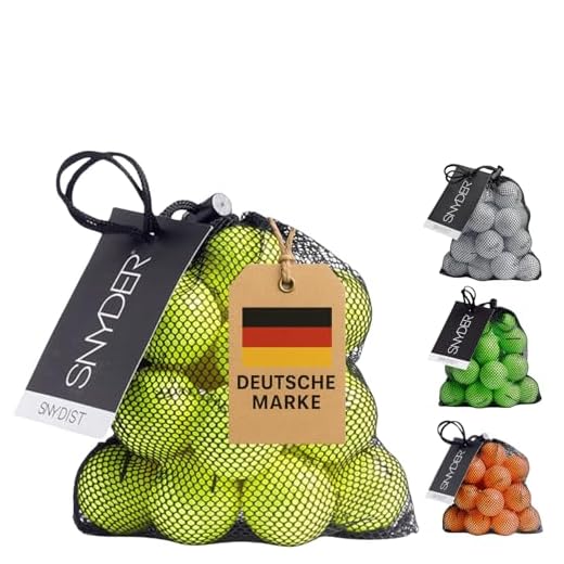 SNYDER - SNY Spin Premium Golfbälle | 12 Stück | Ideal für: Hohe Spins, gerade Flugbahnen & maximale Kontrolle | Golfball Farbe: Neon Yellow