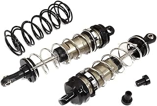 C31829BLACK Alloy Machined HD Big Bore Shocks (2) 100mm for 1/8 Scale Off-Road