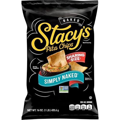 Stacy's Pita Chips, Simply Naked, 16 oz Bag