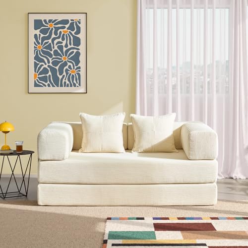 YINIX Sofá cama plegable de 160 cm de ancho