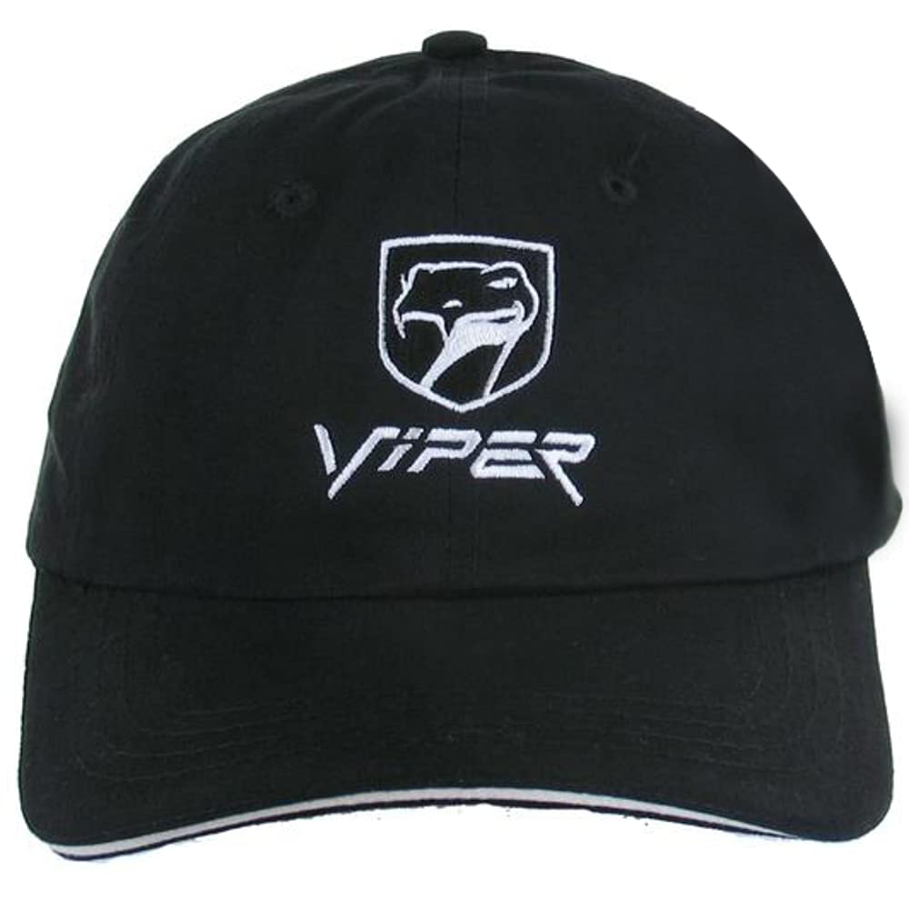 DodgeViper Sneaky Pete Hat for Men Black/White