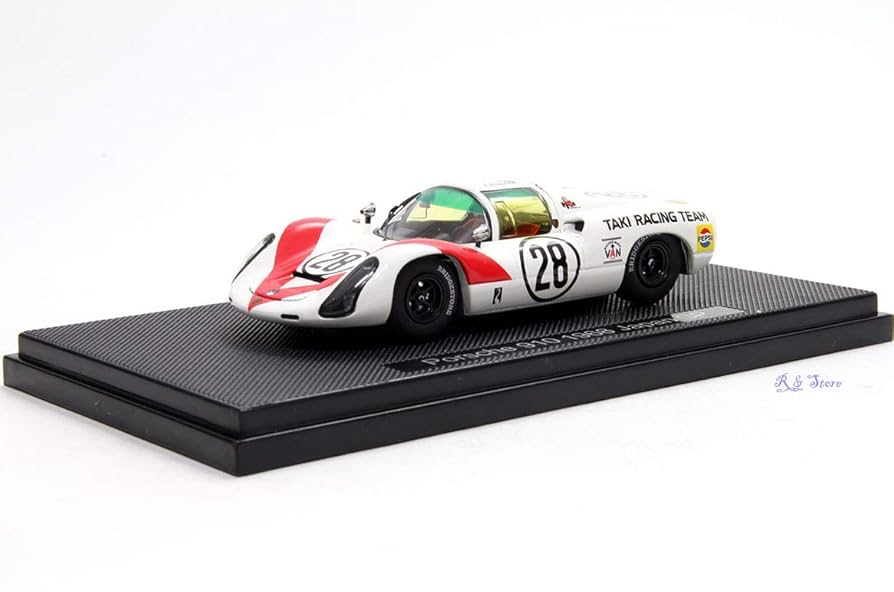 Amazon | EBRRO 1/43 ポルシェ 910 日本GP 1968 #28 完成品