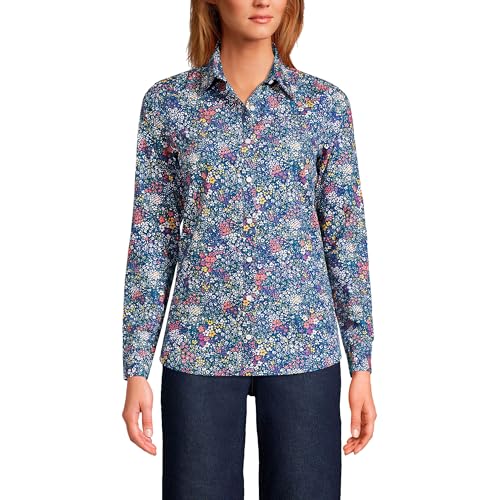 Image of Lands' End Women's Pinwale Cord Long Sleeve Shirt
