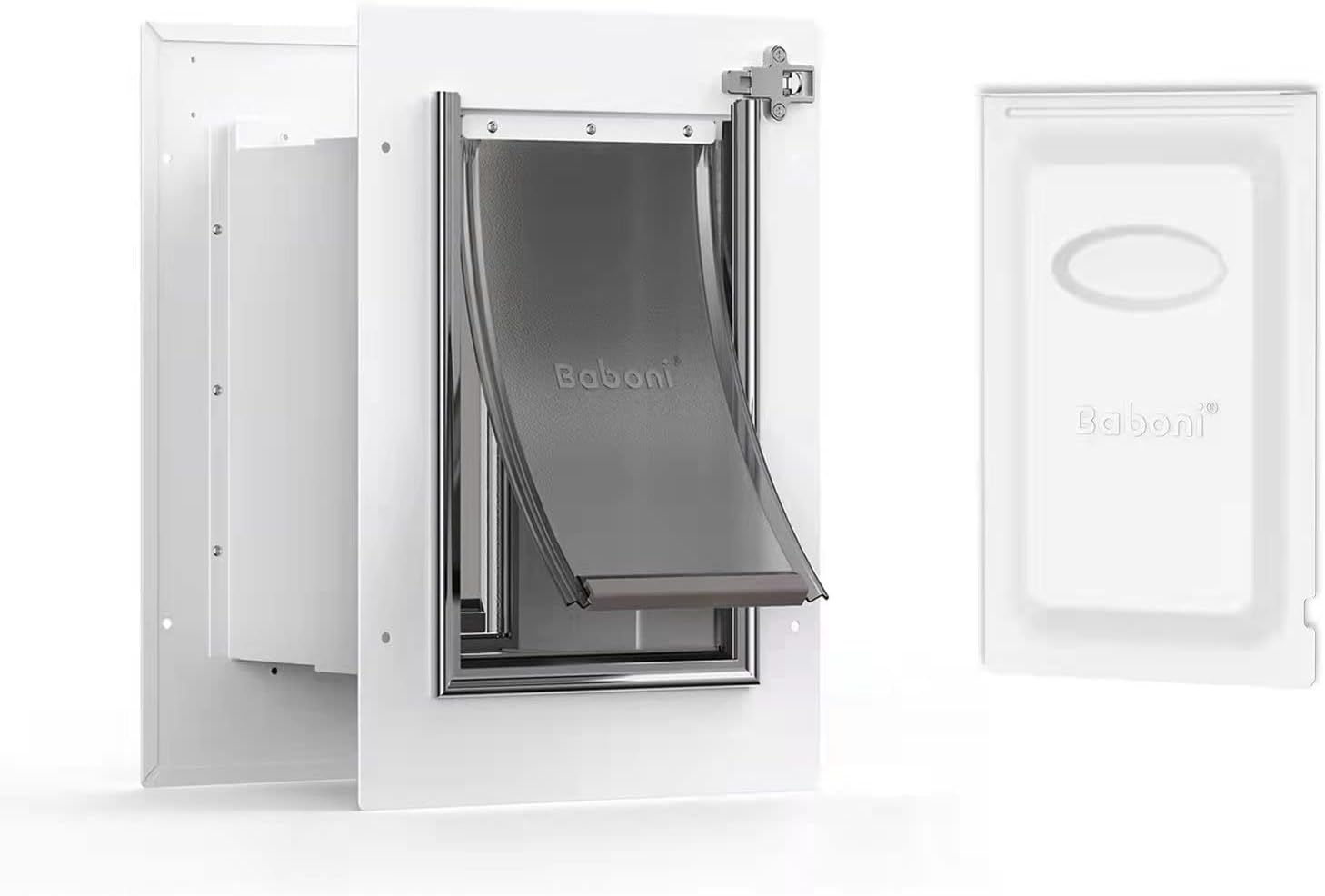 Baboni Pet Door for Wall (Include One Closing Panel