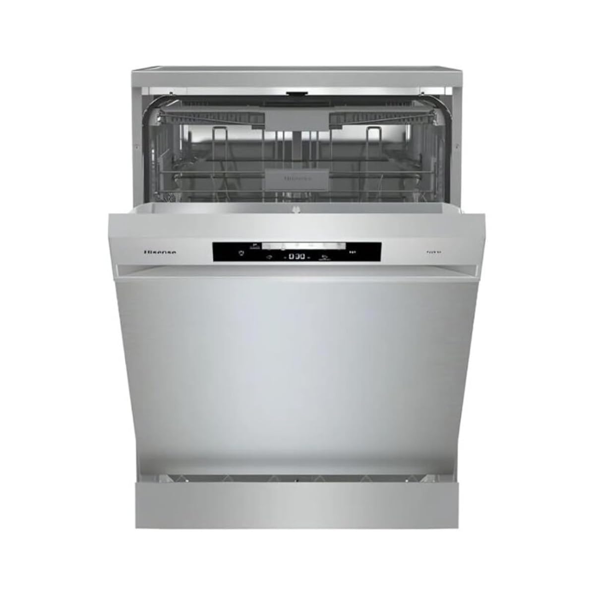 HISENSE HS643C90X Lave-vaisselle, 16 couvercles, 6 programmes, 3 paniers, gris C