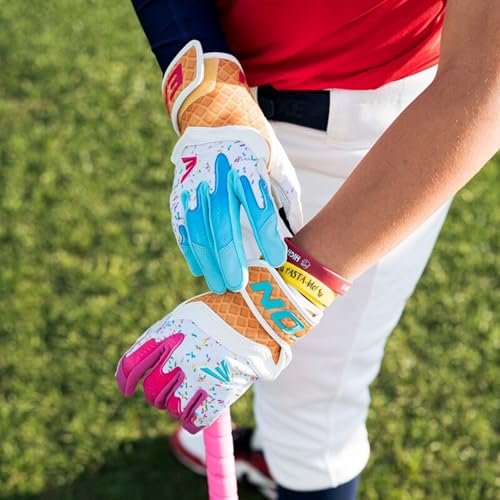 Easton | Walk-Off ETHOS Batting Gloves | Sugar Rush | Youth Small - image 5