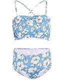 AS ROSE RICH Girls Bathing Suits 7-16 - Two Piece Swimsuits for Girls - Summer Beach Sports Bikini f