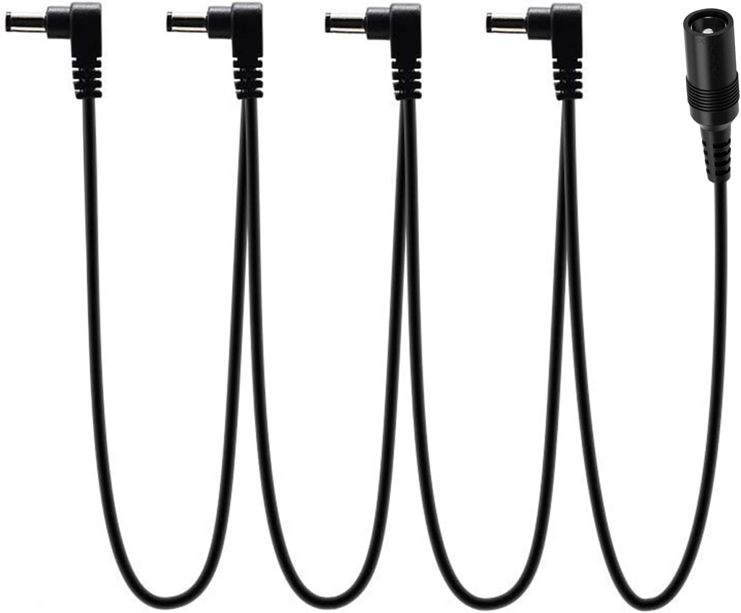 Security-01 Guitar Pedal 9V Power Supply Splitter Cable, 4 Way Daisy Chain Cable, for Guitar Effects