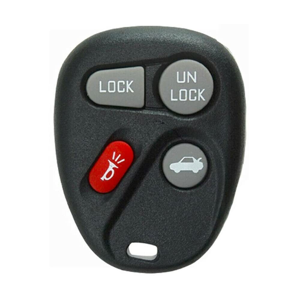2-Pack Replacement Key Fob Shell Cases For 2000-2004 Saturn L-Series (L, LS, LW100, 200, 300) - Black 2 thumbnail image